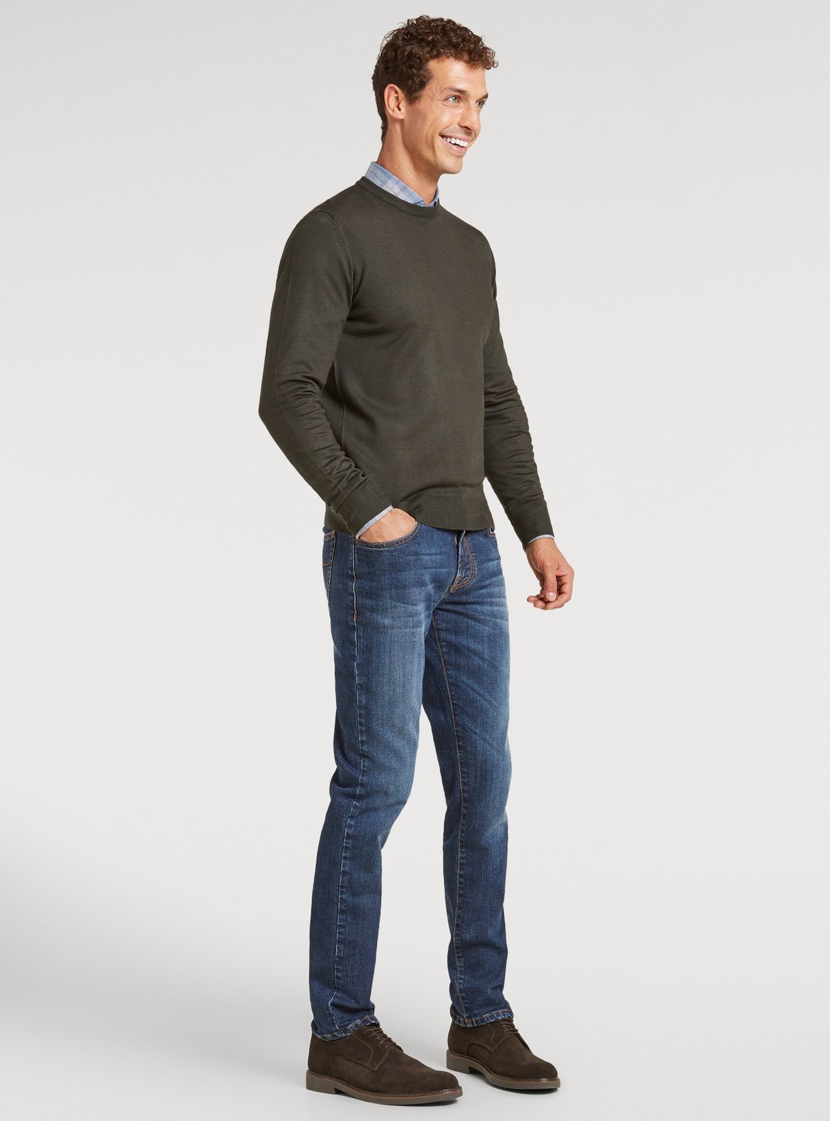 Maglia Girocollo Tinta Unita