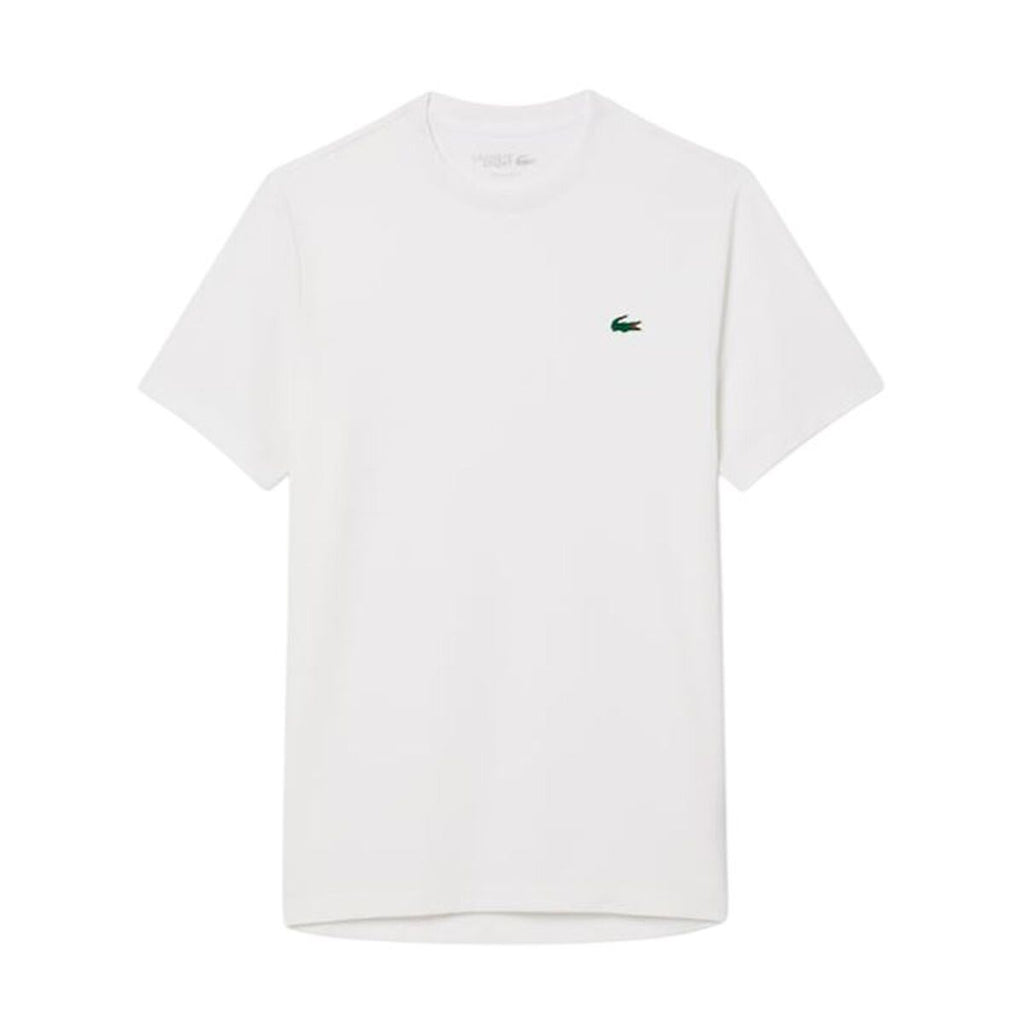 Men’s Short Sleeve T-Shirt Lacoste Core Performance White-0
