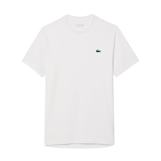 Men’s Short Sleeve T-Shirt Lacoste Core Performance White-0