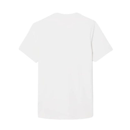 Men’s Short Sleeve T-Shirt Lacoste Core Performance White-4